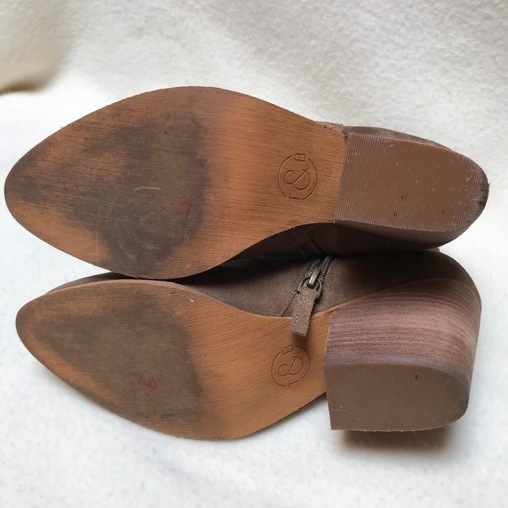 Treasure and Bond Suede Western Style Booties size 8.5 - Picture 4 of 7